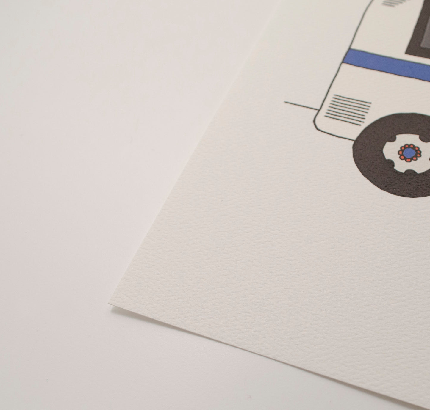 textured white paper
