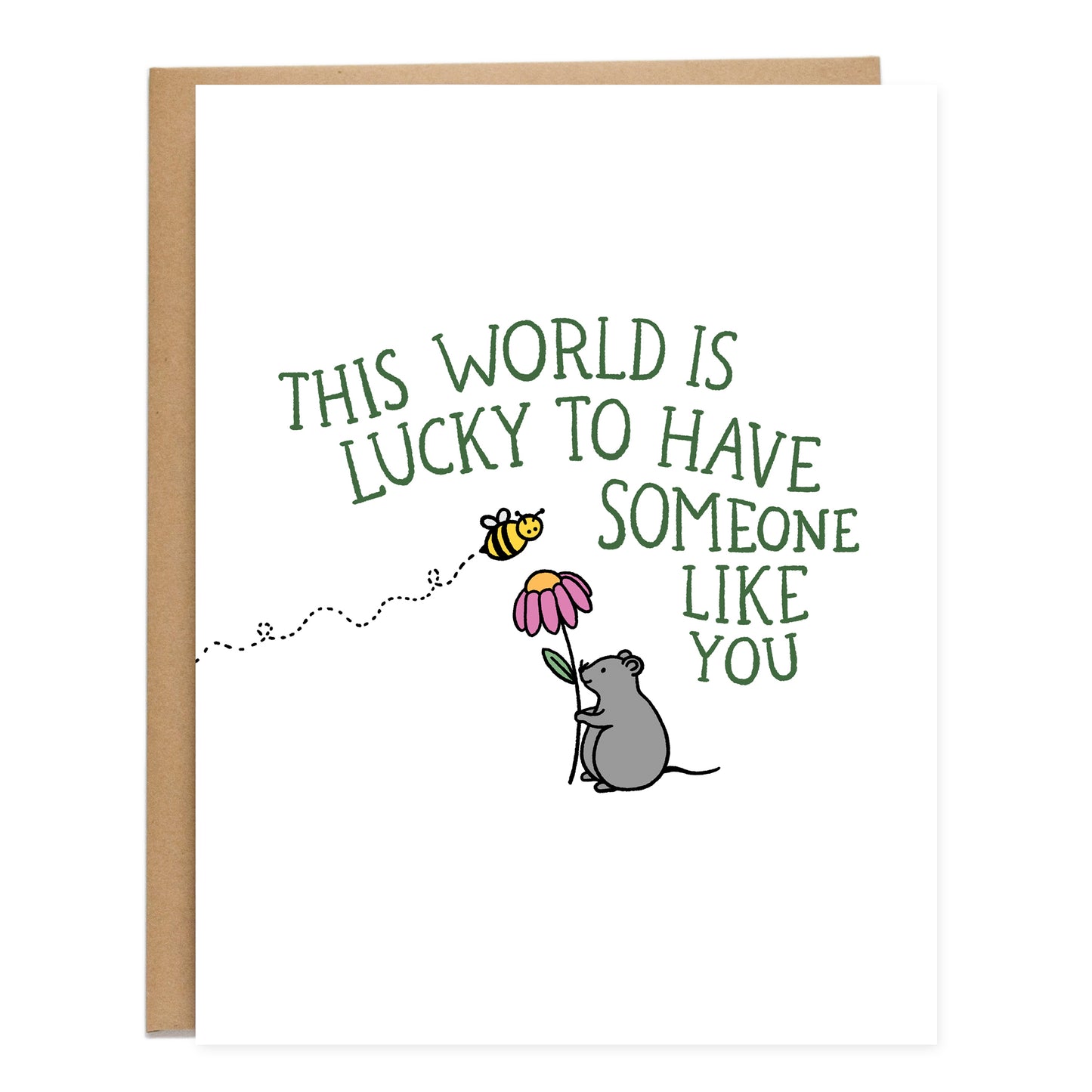 Lucky Bee Love Card