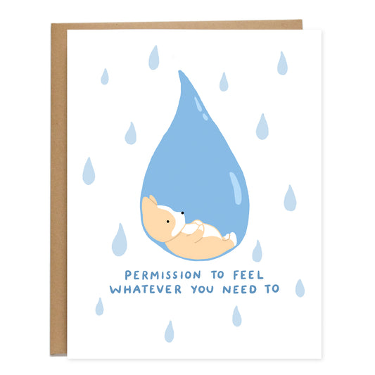 Permission to Feel Sympathy Card