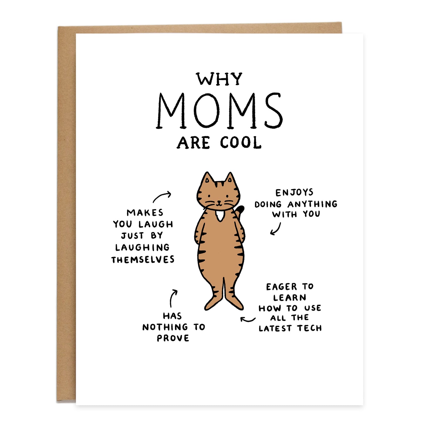 Moms Are Cool Card, Mother's Day