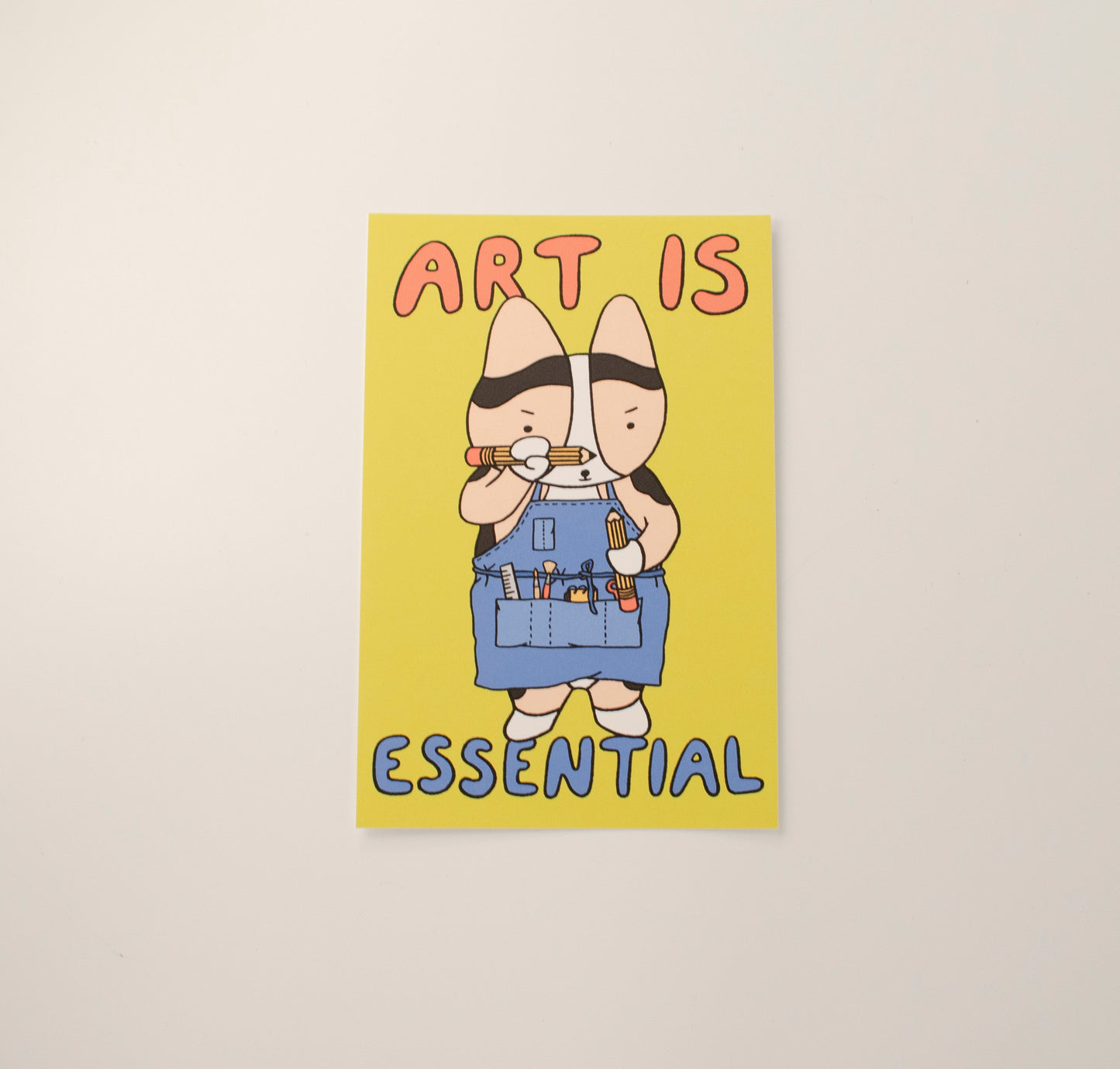 Art Is Essential 4x6" Print