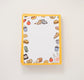 Pizza Rat NYC Foods Blank Notepad