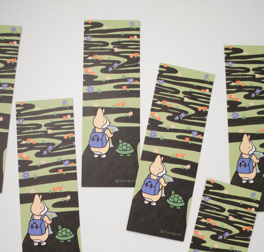 Journey Path Book Log Bookmark