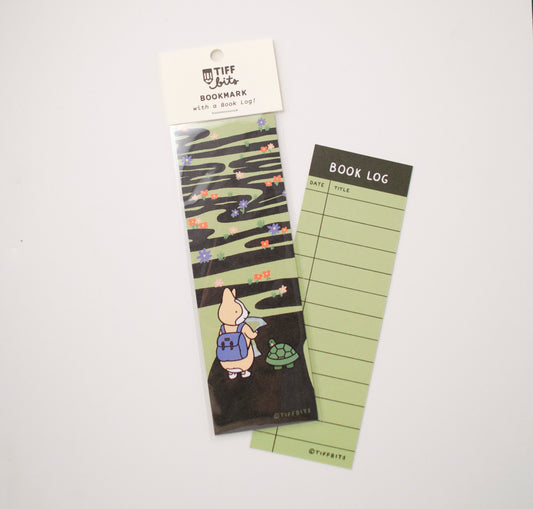 Journey Path Book Log Bookmark