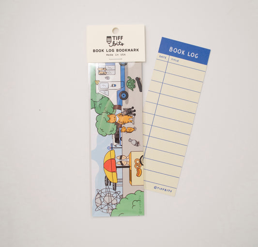 NYC Summer Unisphere Book Log Bookmark, Queens