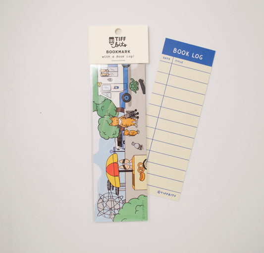 NYC Summer Unisphere Book Log Bookmark, Queens