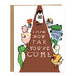 Marathon Signs Encouragement Card