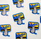 Metro Card Rat Sticker, NYC
