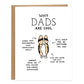 Dads Are Cool Card, Father's Day