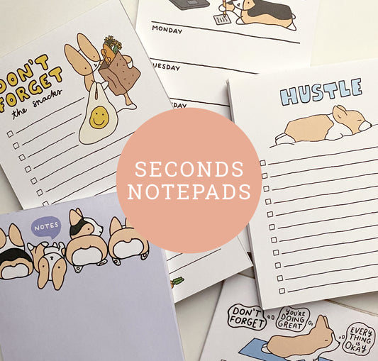 Seconds Notepads